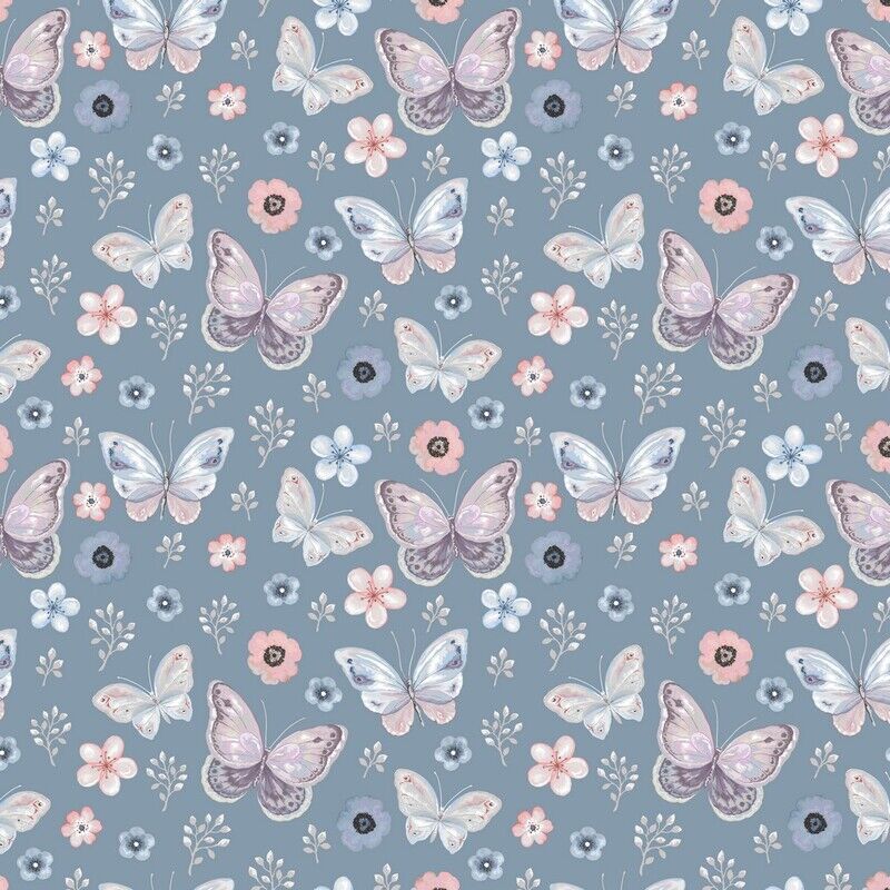 Jersey Print Butterflies